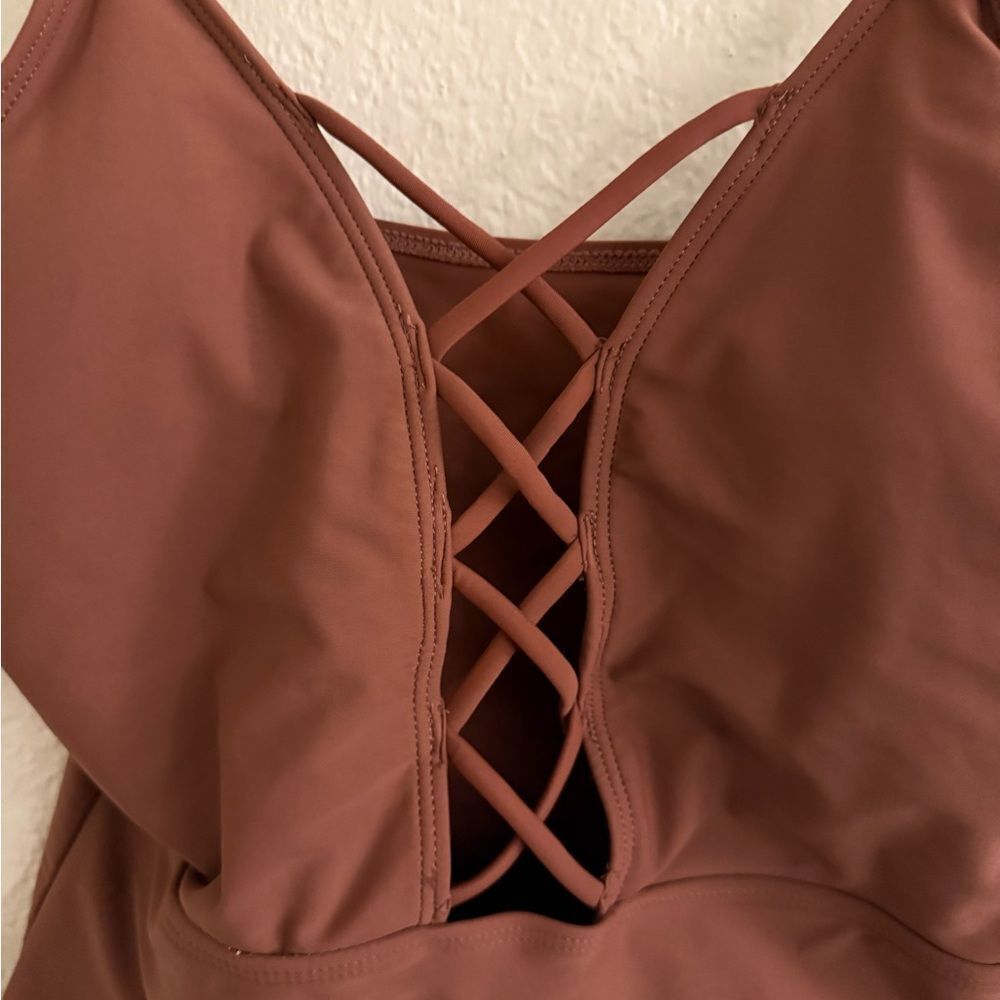 Black Label Brown crop brown Jacket - Picture 6 of 6